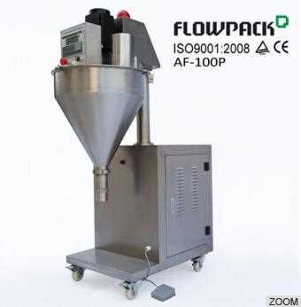 Semi-automatic Dry Milk Powder Auger Filling Machine