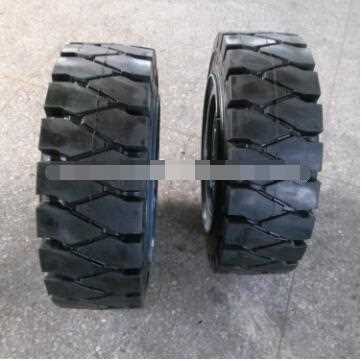 Forklift solid tyres with excellent wear characteristics 
