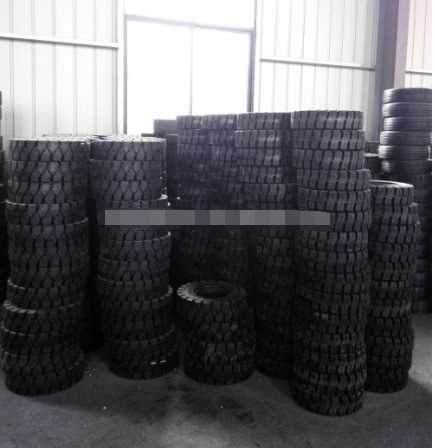 Stability Safety Press on solid tyres