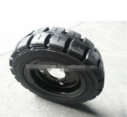 Stability Safety Press on solid tyres