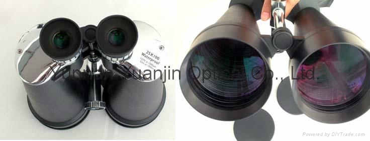25x100 High powered telescopes