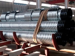 Helical Corrugated Metal Pipe