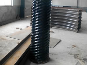 Helical Corrugated Metal Pipe