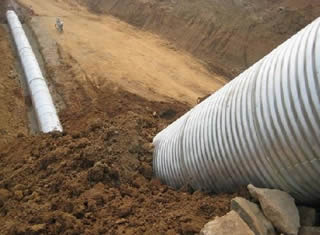 Anticorrosive Corrugated Steel Pipe