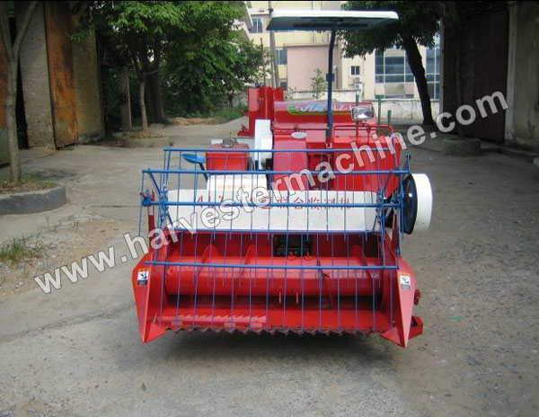 Crawler Type Small Rice Combine Harvester