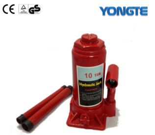 1-10T Heavy duty hydraulic jack price/ two stages hydraulic bottle jack