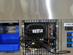 Front Opening Type Gelato Shop Ice Cream Cooler