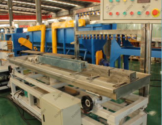 pvc doors windows fabrication machines/PVC door frame profile making machine/Plastic machine