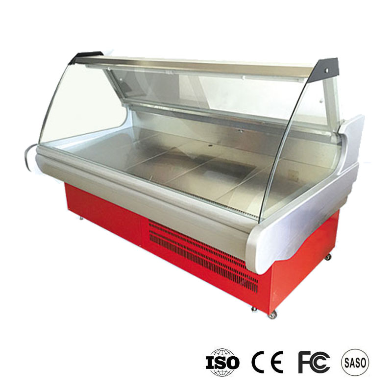 freezer meat chiller fresh fish showcase freezer
