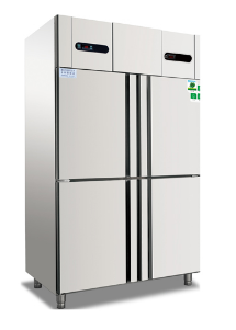 2017 hot selling free standing cooler refrigerated showcase with factory price