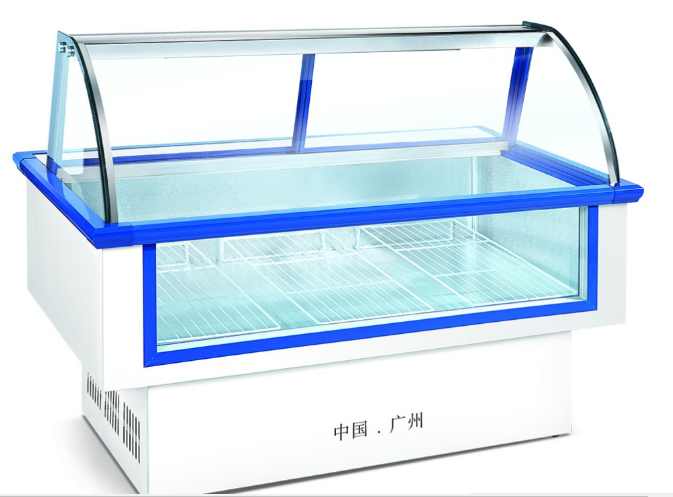 1300L vegetable and fruit display refrigerator cabinet freezer DLCD-1300X