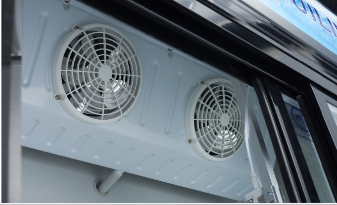 Sliding door glass door cold drink fridge refrigerator LGF-800S