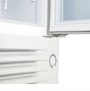 Glass Door vertical electronic cold drink display refrigerator LG4-348