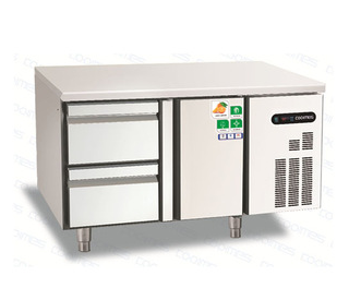 Customized stainless Steel Commercial single drawer refrigerator for sale