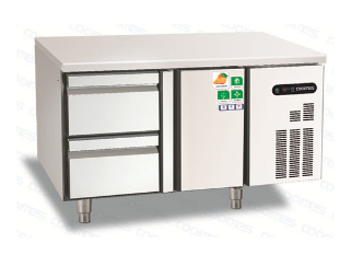 Customized stainless Steel Commercial single drawer refrigerator for sale