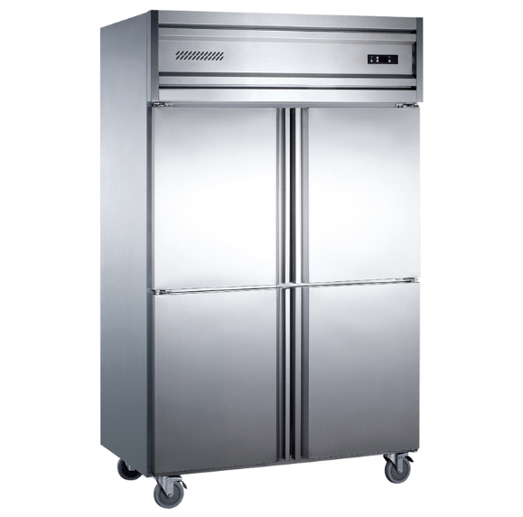1000L Upright 4 Doors Kitchen Refrigerator