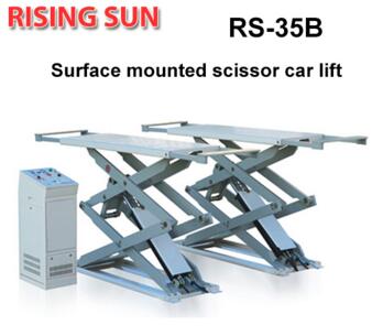 RS35B Series high quality garage used surface mounted scissor lift
