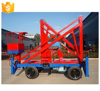 Customized 20m Lifting Electric Manual Scissor Lift Platform