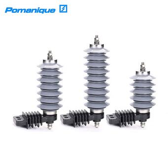 Distribution Type Gapless Surge Arrester with Polymer Housing