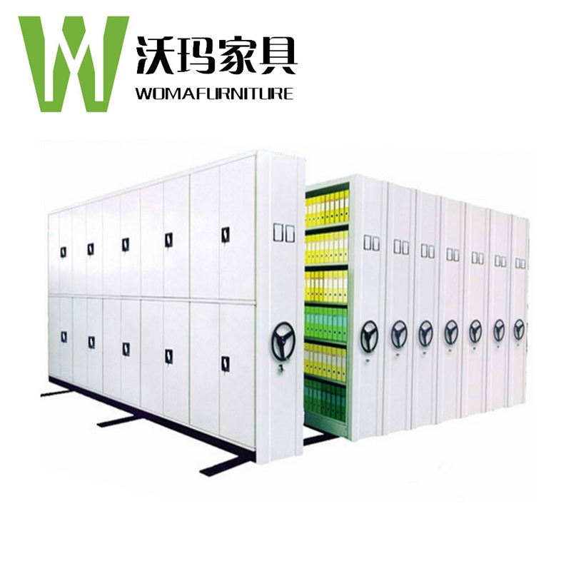 Factory Folding File storage Moving Compact Mobile Shelving