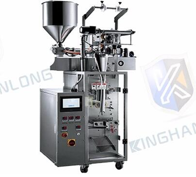 1-500ml sauce or curd plastic bag liquid packing machine