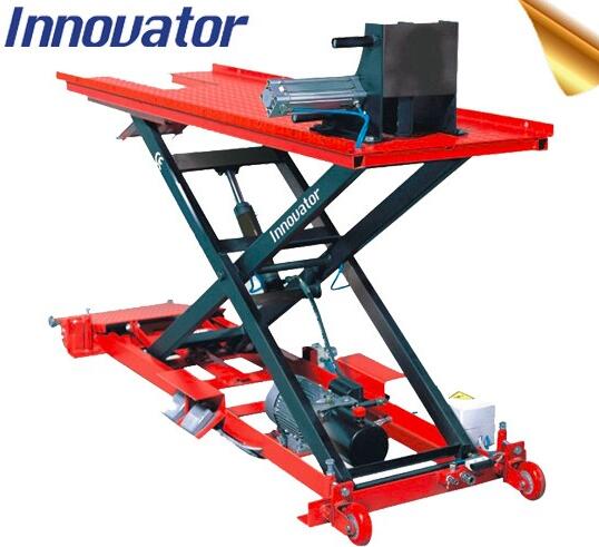 500kg capacity motor drive motorcycle scissor lift with CE IT8915
