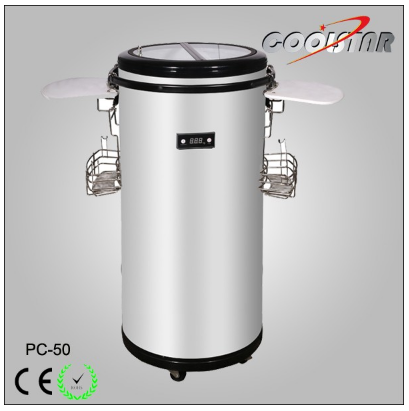 Beverage Storage Can Display Glass Door Cooler Party Cooler (PC-50)