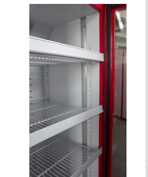 Glass Door Refrigerator bakery storage cooling display showcase with wheel