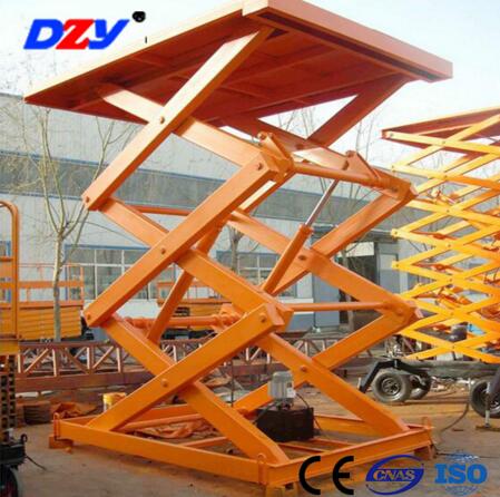 SGJ Series 1-30 ton 3kw 1000kg load hydralic scissor lift platform