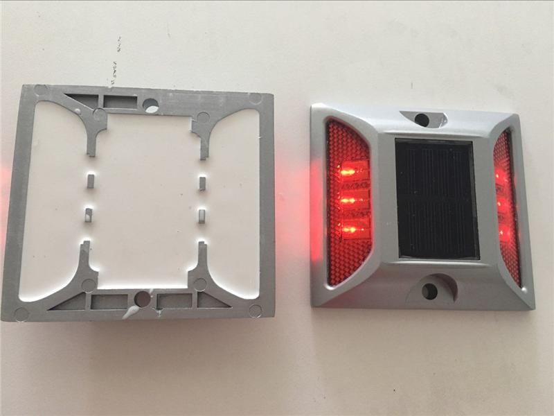 Road Reflector, Road Stud Reflector, High Quality Plastic/Cast Aluminium/43 Beads Aluminum Road Stud