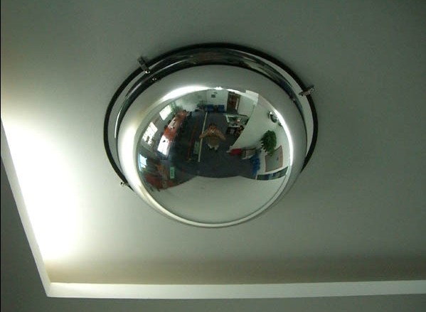 360 degree full dome mirror for indoor safety