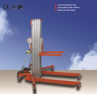 Hand Stacker Material Lifts,Aluminium Alloy LGA Manual Material Lifts