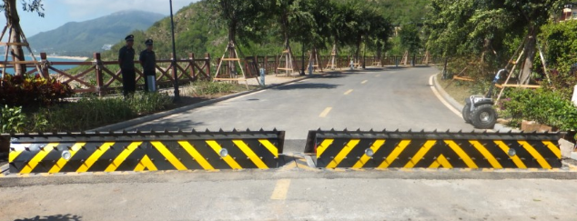 High quality parking space automatic hydraulic road blocker