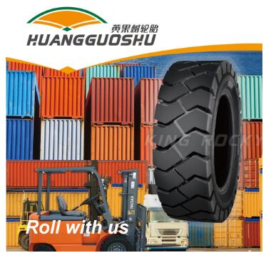 Good elasticity forklift truck tyre