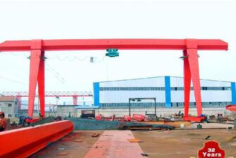 MH Model 32 Ton Single Beam Light Duty Shop Gantry Crane For Sale
