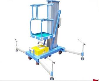 LZGTWY Factory sell aluminum mobile single vertical personnel lift