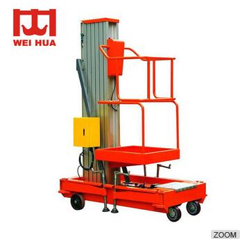 Aluminum Alloy Mast Hydraulic fixed scissor one man personal lift platform
