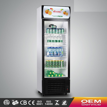 Glass display commercial showcase supermarket equipment