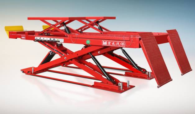 Ultra-thin scissor lift