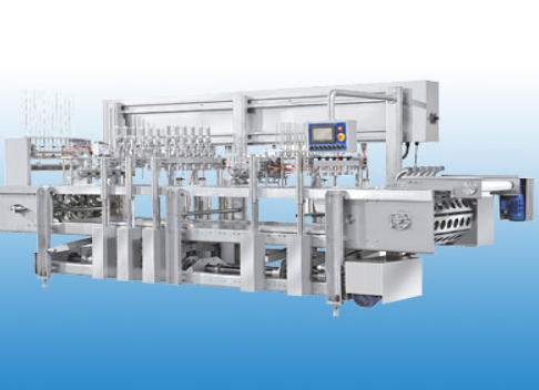 Intermittent-type  PLC Ice cream Filling Machine