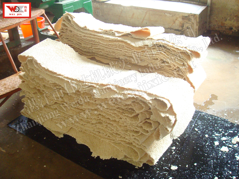 STR20 natural rubber extrusion press Machine