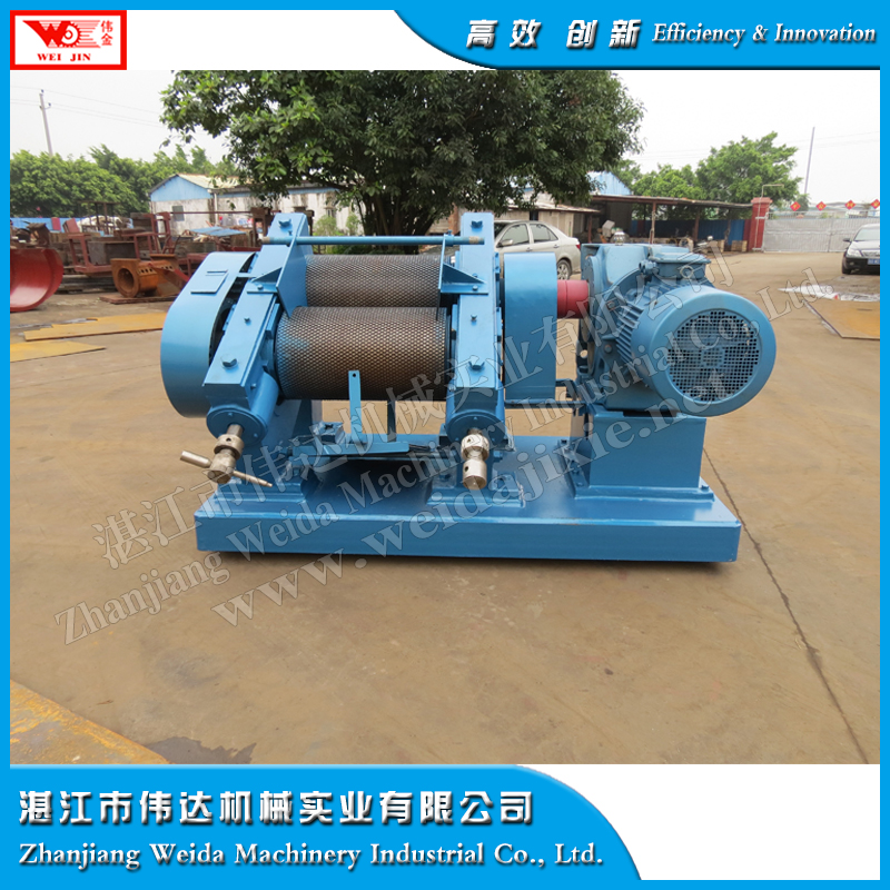 rubber granule sheeting making machine