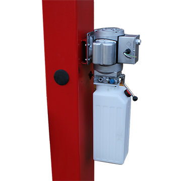 Two post clear floor car lift MT-FCTP35B from MT Auotmate