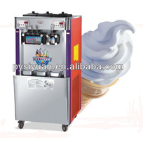 manufacturer electric 4 rainbow flavors high cost effective soft ice cream vending machine made in china
