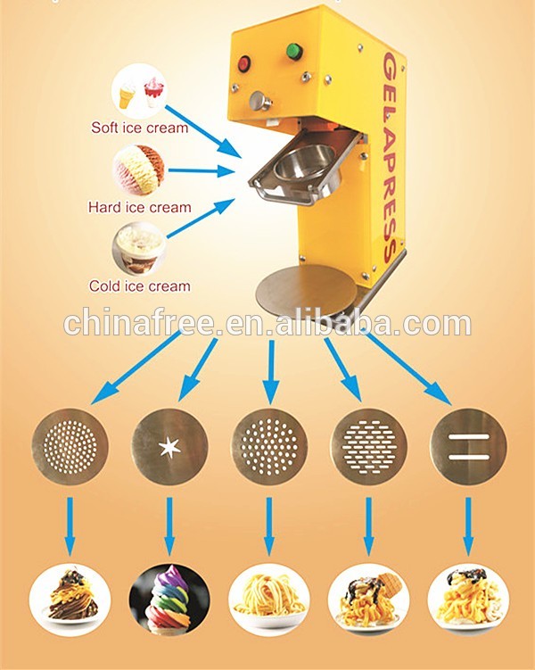 Energy saving vending machine ice cream/ice cream production line