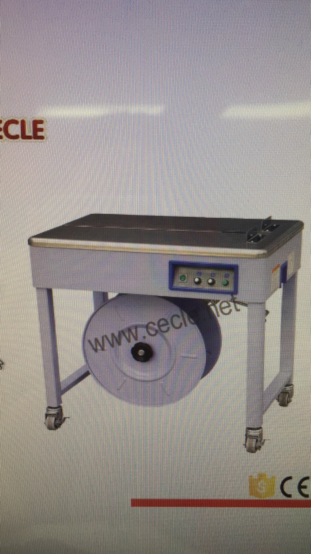 box PP packing machine high table