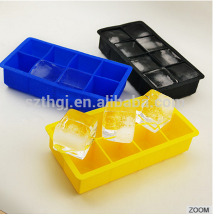 Customized giant ice tray silicone ice cube mold for wine