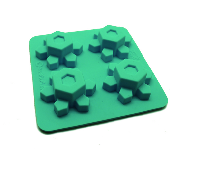 2017 Newest Snowflake Silicone Ice Cube Tray Cake Baking Mold