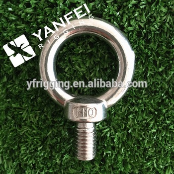 Stainless Steel DIN580 Lifting Eye Bolt