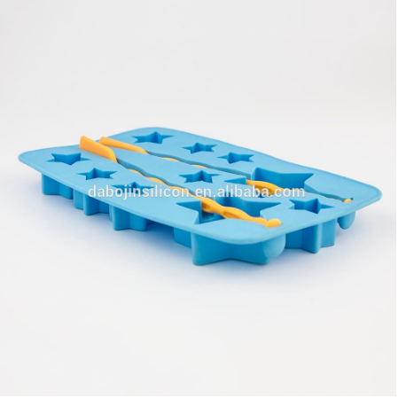Star Shape Silicone Ice Cream Mold Product